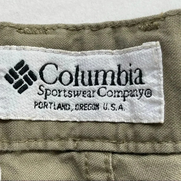 Columbia Sports War Company Cargo Men Shorts  Size 38  Made In The USA - Picture 11 of 13